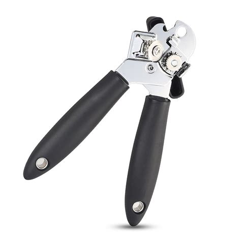 Zekpro Can Opener Manual, 5 in 1 Black Handheld Can Openers, Bottle Opener, Smooth Edges, Anti-slip Grips, Lightweight Stainless Steel Magnet Tin Opener 632 4.3 out of 5 Stars. 632 reviews Available for 2-day shipping 2-day shipping